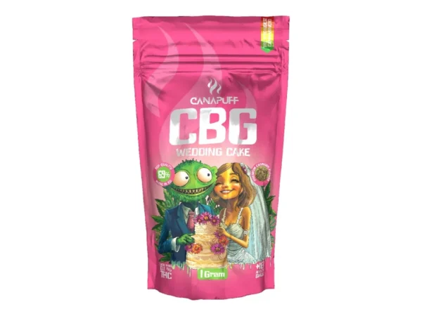 flores de 69% CBG wedding cake