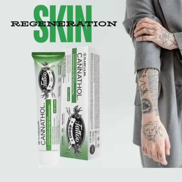 Creme tattoo com CBD para melhorar a qualidade da sua tatuagem