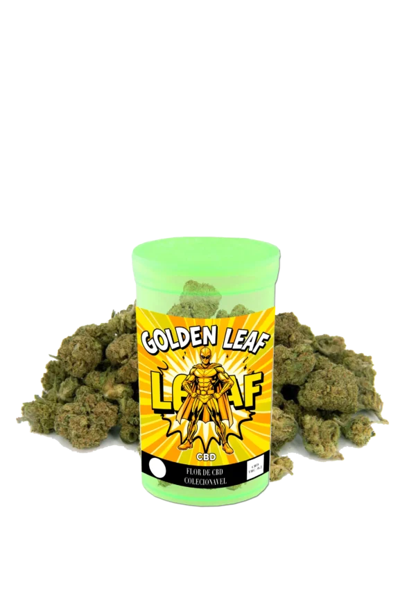 FLORES DE CBD GOLDEN LEAF - LEMON SKUNK AROMA CITRICO