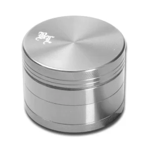 Grinder de alumínio Black Leaf de 4 peças com ímã