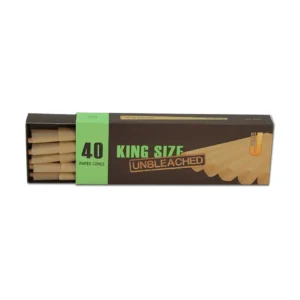 Tubos cônicos Jware King Size sem branqueamento