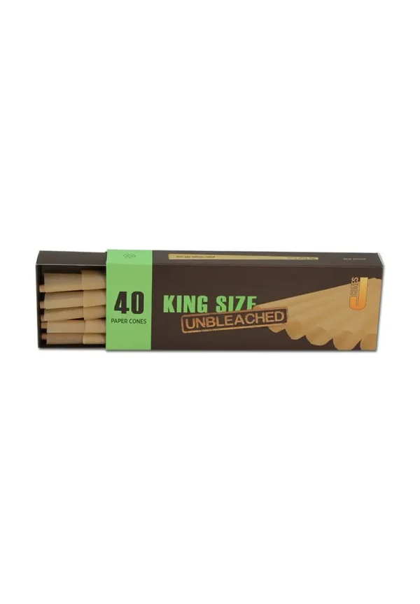 Tubos cônicos Jware King Size sem branqueamento