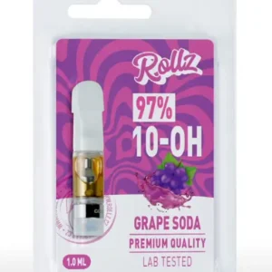 Recarga vape 1ML Grape soda 10-OH 97% [Rollz]