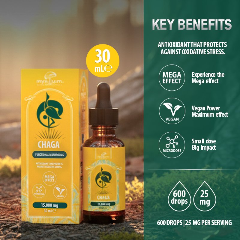 CHAGA MUSHROOM EXTRACT 10 ML - Image 2