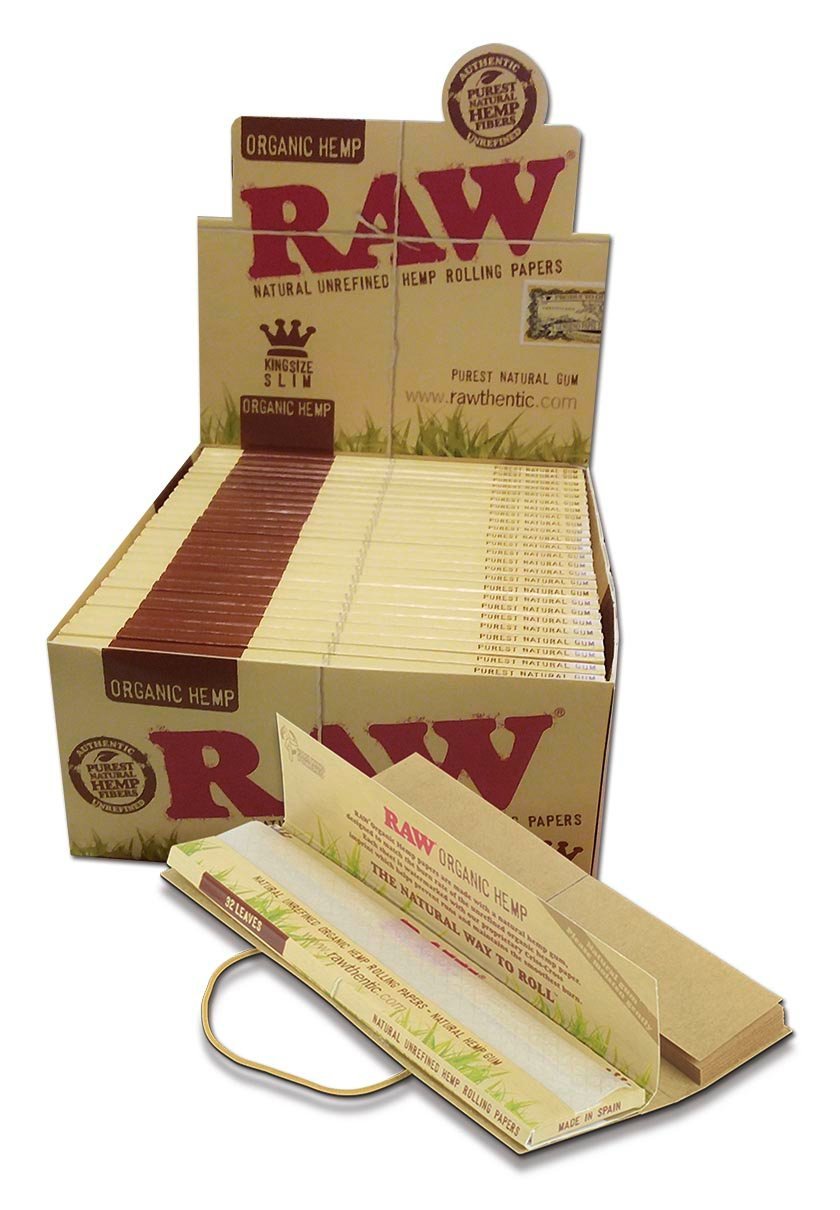 Mortalha RAW Organic Hemp KSS com Filtros 1 Mortalha RAW Organic Hemp KSS com Filtros