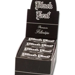 Filtro de papel clássicas 25x54mm Black Leaf