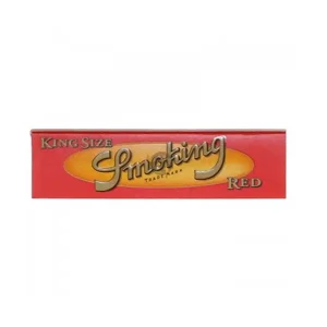 Smoking "RED" King Size 110 x 53mm 33 mortalhas