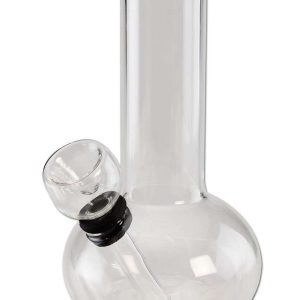 Mini bong de vidro transparente 135 mm