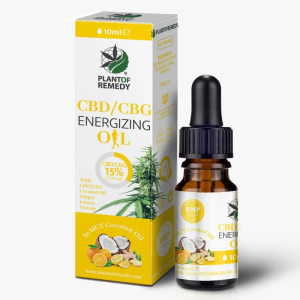 ÓLEO DE COCO 15% CBD 15% CBG ENERGIZANTE 10ML